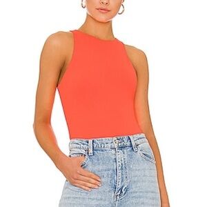 Show Me Your MuMu best bodysuit neon orange. New with tags